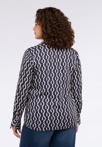 Атласная блузка