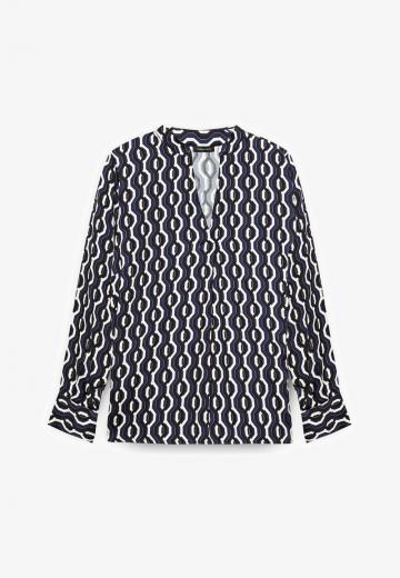 Атласная блузка