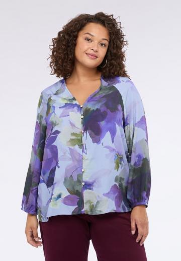 Джинсовая блузка