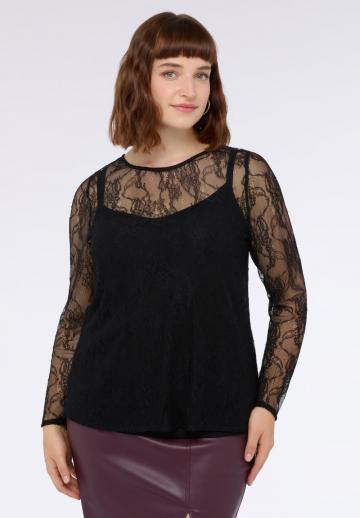 Кружевная блузка