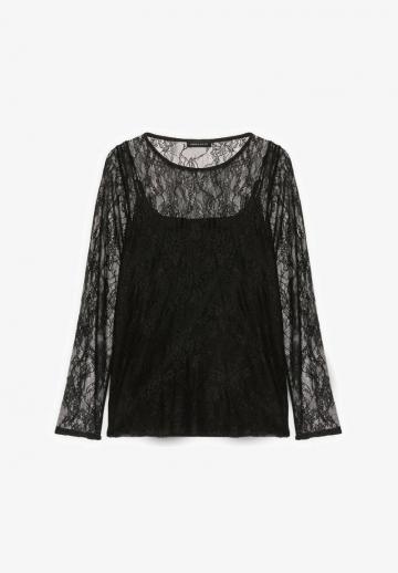 Кружевная блузка