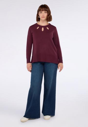 Длинный пуловер