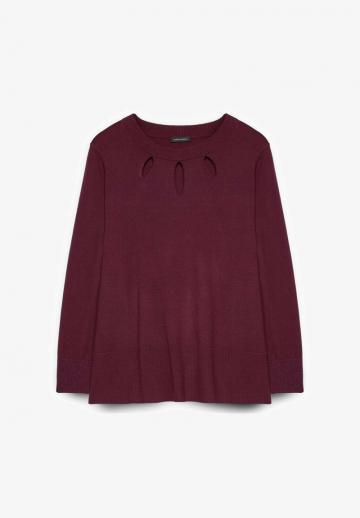 Длинный пуловер