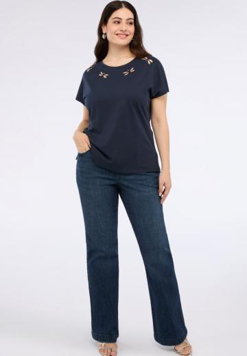 Клешеные джинсы