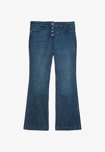 Клешеные джинсы