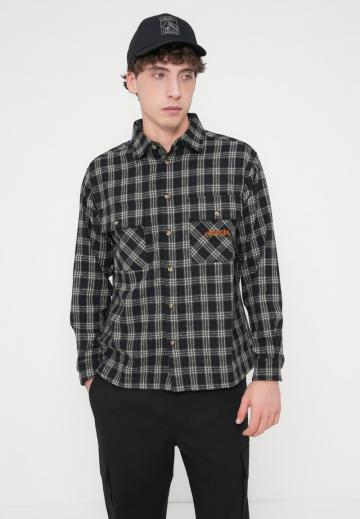 Брюки с накладными карманами