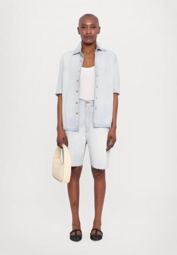 Джинсовая блузка