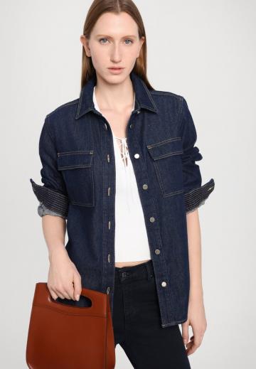 Джинсовая блузка