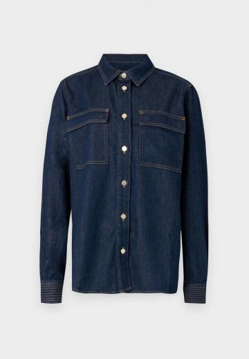 Джинсовая блузка