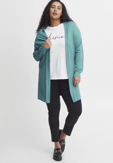 Длинный жилет