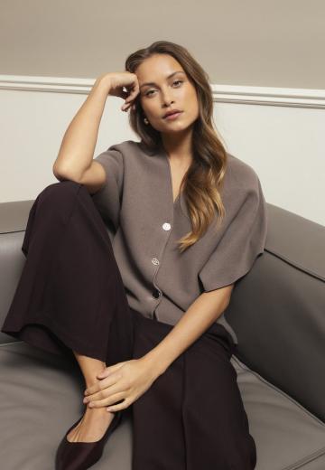 Вязаная кофта