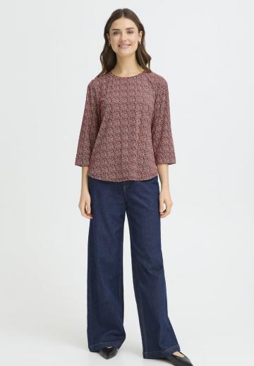 Майка с рукавом три четверти