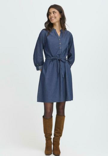 Джинсовое платье