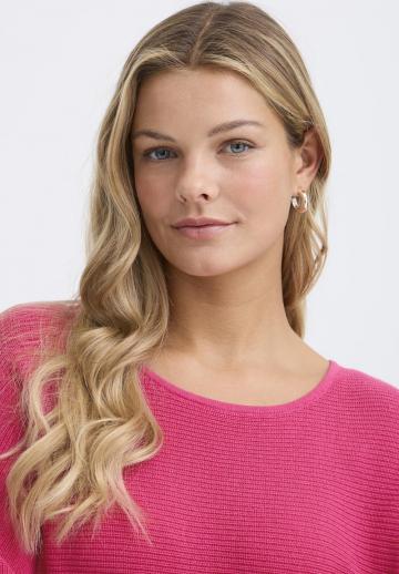 Пуловер с рукавом три четверти