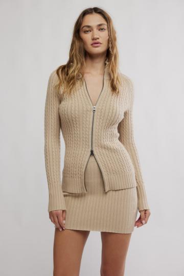 Вязаная юбка