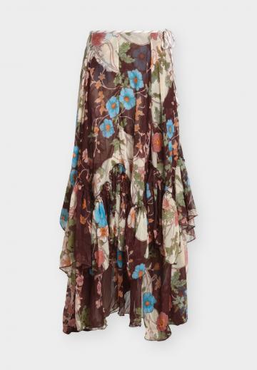 Юбка с воланами