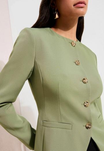 Длинный блейзер