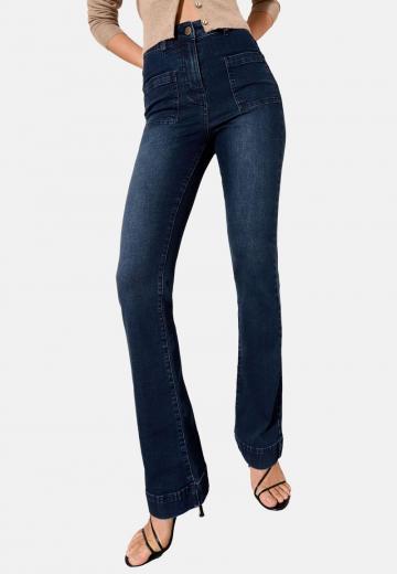 Клешеные джинсы