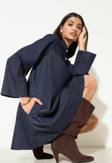 Джинсовое платье