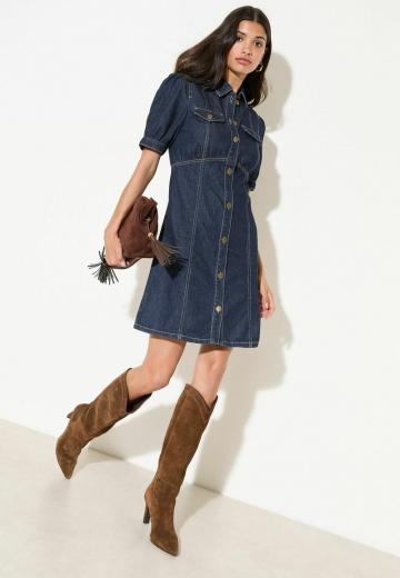 Джинсовое платье