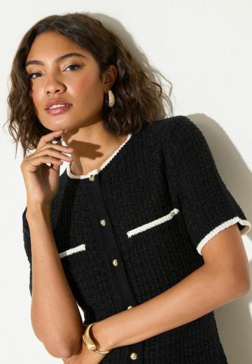 Вязаное платье