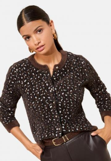 Вязаный жилет