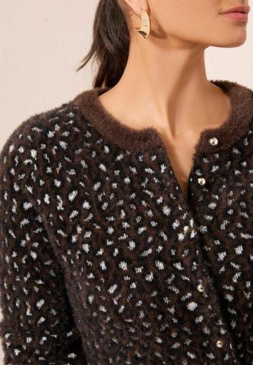 Вязаный жилет