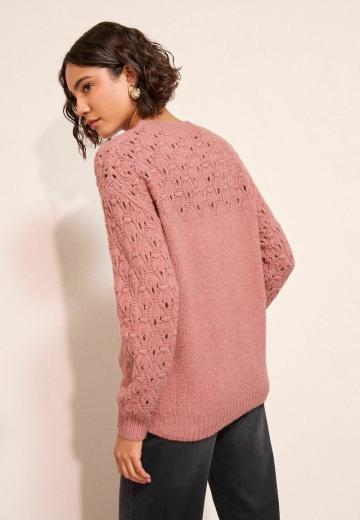 Длинный пуловер