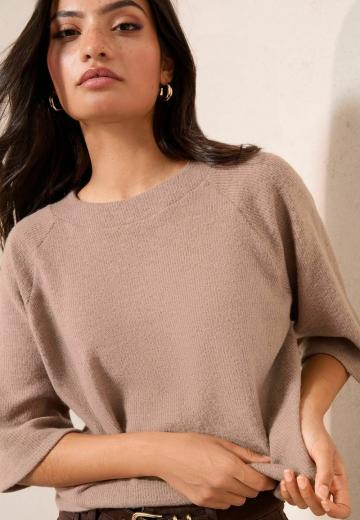 Майка с рукавом три четверти