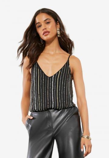 Топ на бретельках