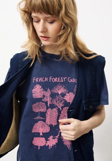 Джинсовая жилетка