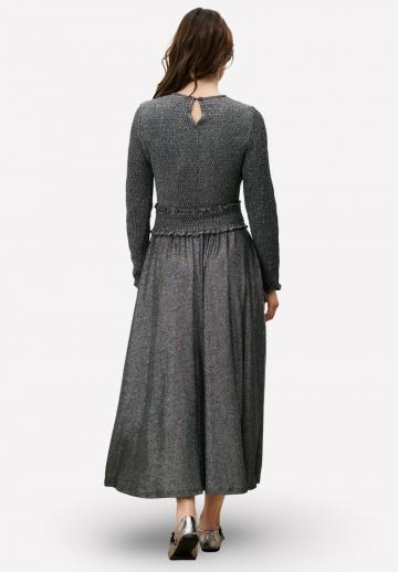 Вязаное платье