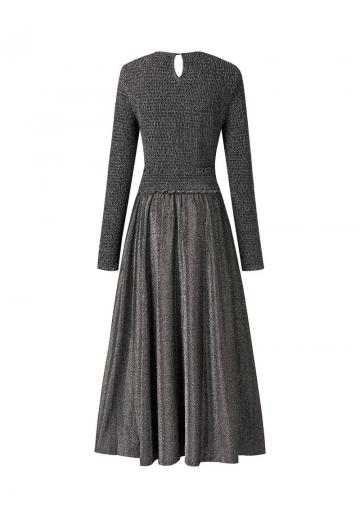 Вязаное платье