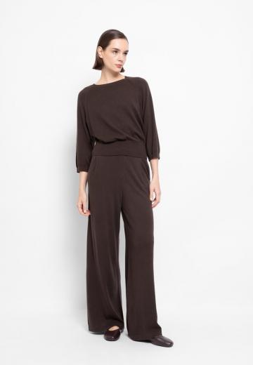 Пуловер с рукавом три четверти