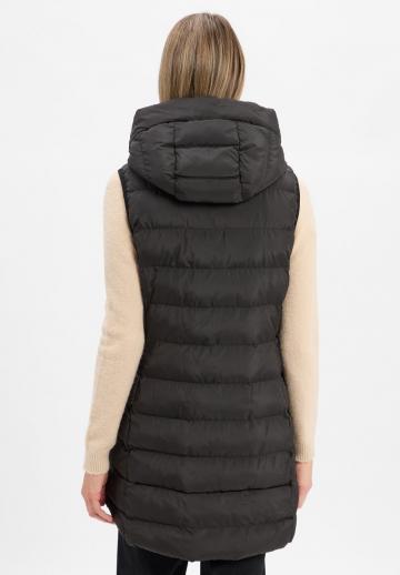 Длинный жилет