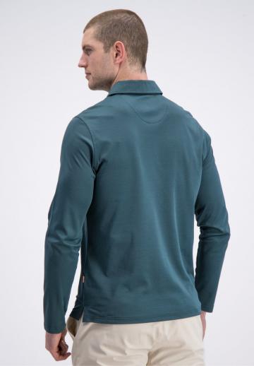 Поло с длинным рукавом