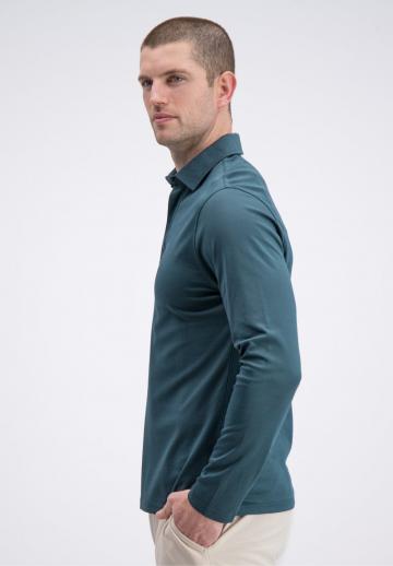 Поло с длинным рукавом