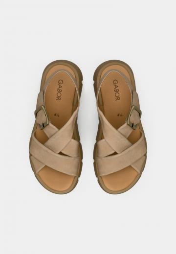 Босоножки на танкетке