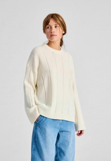 Длинный пуловер