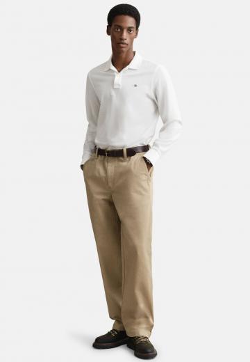 Поло с длинным рукавом