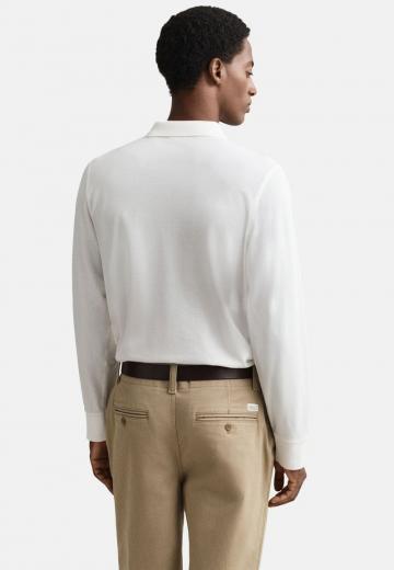 Поло с длинным рукавом