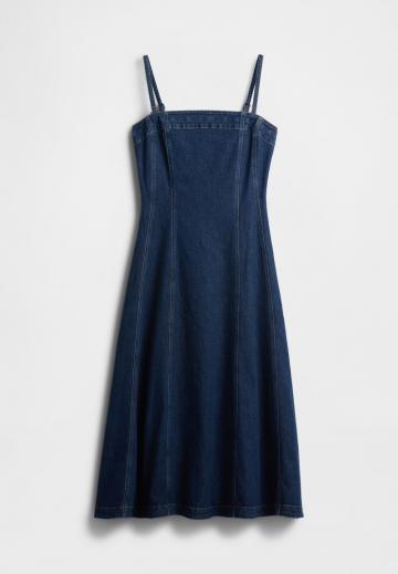 Джинсовое платье