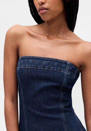 Джинсовое платье