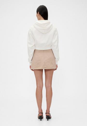 Юбка с накладными карманами