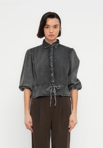 Джинсовая блузка