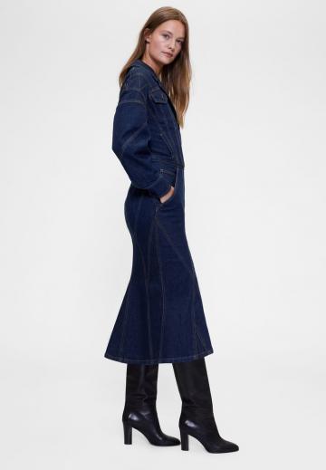 Джинсовое платье