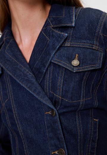 Джинсовое платье