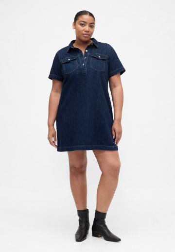 Джинсовое платье