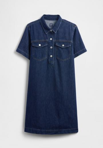 Джинсовое платье