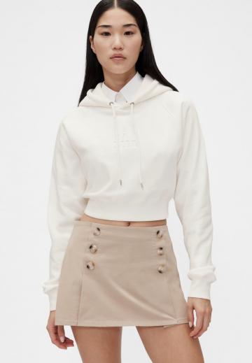 Пуловер с капюшоном